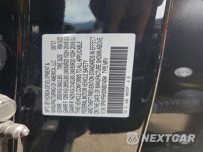 Zdjęcie 13 z 13 samochodu: 2022 HONDA PILOT SE VIN:5FNYF6H20NB014094 - miniatura