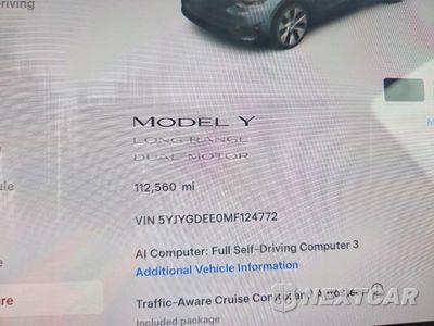 Zdjęcie 9 z 13 samochodu: 2021 TESLA MODEL Y VIN:5YJYGDEE0MF124772 - miniatura
