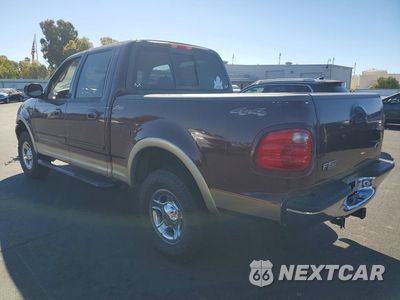 Drugie zdjęcie samochodu z przodu: 2001 FORD F150 SUPERCREW VIN:1FTRW08L01KD70410 - miniatura