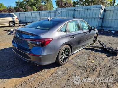 Trzecie zdjęcie samochodu z tyłu: 2025 HONDA CIVIC SPORT VIN:2HGFE2F59SH522071 - miniatura
