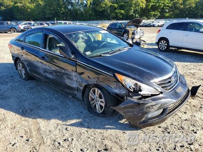Czwarte zdjęcie samochodu z boku: 2013 HYUNDAI SONATA GLS VIN:5NPEB4AC3DH660137 - miniatura