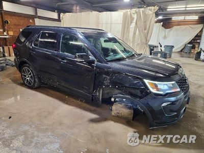 Czwarte zdjęcie samochodu z boku: 2019 FORD EXPLORER SPORT VIN:1FM5K8GT4KGB19030 - miniatura