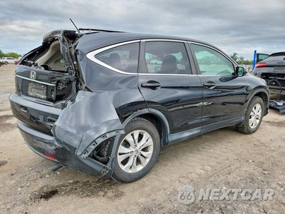 Trzecie zdjęcie samochodu z tyłu: 2013 HONDA CR-V EX VIN:5J6RM3H57DL018247 - miniatura