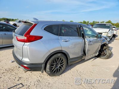 Trzecie zdjęcie samochodu z tyłu: 2018 HONDA CR-V EX VIN:7FARW2H55JE046951 - miniatura