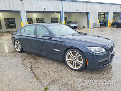 Czwarte zdjęcie samochodu z boku: 2014 BMW 750 LXI VIN:WBAYF8C56ED653677 - miniatura