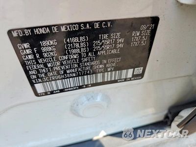 Zdjęcie 12 z 12 samochodu: 2022 HONDA HR-V LX VIN:3CZRU6H38NM717743 - miniatura
