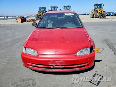 Piąte zdjęcie samochodu w środku: 1993 HONDA CIVIC DX VIN:JHMEG854XPS022614 - miniatura