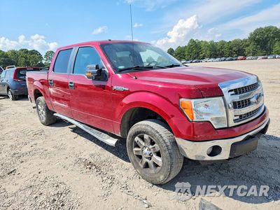 Czwarte zdjęcie samochodu z boku: 2014 FORD F150 SUPERCREW VIN:1FTFW1CF5EKG56415 - miniatura