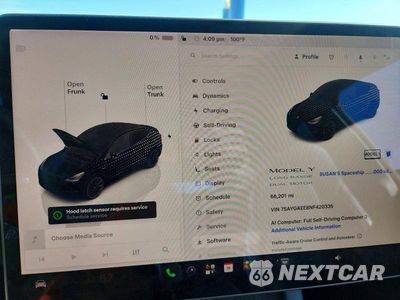 Zdjęcie 9 z 13 samochodu: 2022 TESLA MODEL Y VIN:7SAYGAEE8NF420335 - miniatura
