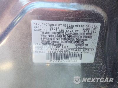 Zdjęcie 12 z 12 samochodu: 2018 NISSAN KICKS S VIN:3N1CP5CU7JL507618 - miniatura