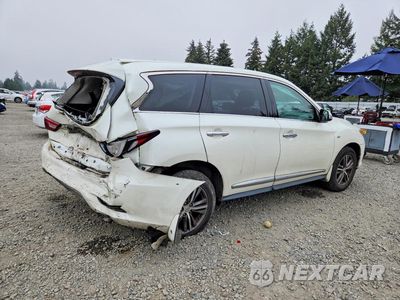 Trzecie zdjęcie samochodu z tyłu: 2018 INFINITI QX60 BASE VIN:5N1DL0MM5JC505582 - miniatura