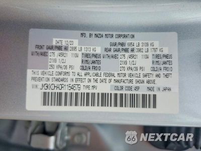 Zdjęcie 13 z 13 samochodu: 2024 MAZDA CX-90 PREMIUM VIN:JM3KKDHA0R1154679 - miniatura