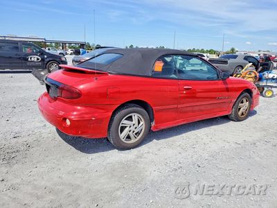Trzecie zdjęcie samochodu z tyłu: 2000 PONTIAC SUNFIRE GT VIN:4G2JB32T5YB201693 - miniatura