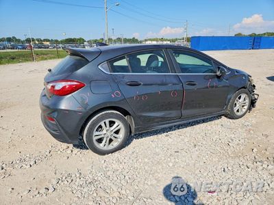 Trzecie zdjęcie samochodu z tyłu: 2018 CHEVROLET CRUZE LT VIN:3G1BE6SM2JS650657 - miniatura