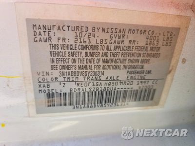 Zdjęcie 12 z 12 samochodu: 2025 NISSAN SENTRA SR VIN:3N1AB8DV8SY236314 - miniatura