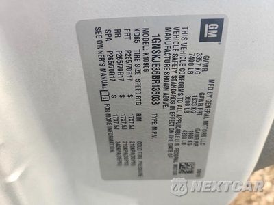 Zdjęcie 13 z 13 samochodu: 2011 CHEVROLET SUBURBAN K1500 LT VIN:1GNSKJE36BR135033 - miniatura