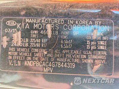 Zdjęcie 13 z 13 samochodu: 2016 KIA SPORTAGE LX VIN:KNDPBCAC4G7844319 - miniatura