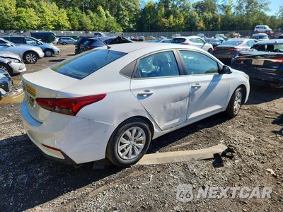 Trzecie zdjęcie samochodu z tyłu: 2019 HYUNDAI ACCENT SE VIN:3KPC24A33KE076412 - miniatura