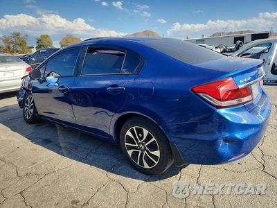 Drugie zdjęcie samochodu z przodu: 2013 HONDA CIVIC EX VIN:19XFB2F84DE093650 - miniatura