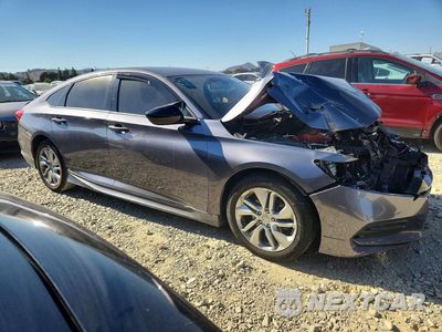 Czwarte zdjęcie samochodu z boku: 2019 HONDA ACCORD LX VIN:1HGCV1F18KA153986 - miniatura