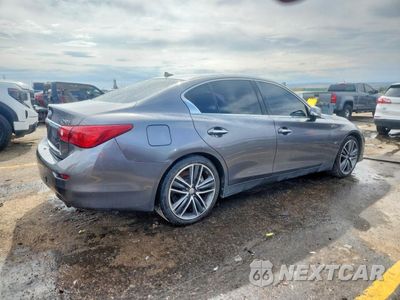 Trzecie zdjęcie samochodu z tyłu: 2014 INFINITI Q50 SPORT VIN:JN1BV7AR1EM701911 - miniatura