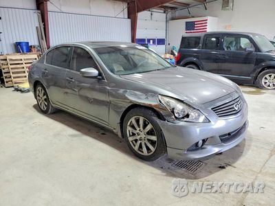 Czwarte zdjęcie samochodu z boku: 2011 INFINITI G37 SEDAN X VIN:JN1CV6AR6BM407317 - miniatura