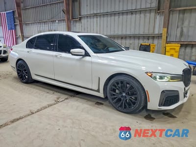 Czwarte zdjęcie samochodu z boku: 2020 BMW 740 I VIN:WBA7T2C08LGL18129 - miniatura