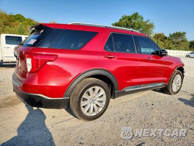 Trzecie zdjęcie samochodu z tyłu: 2022 FORD EXPLORER LIMITED VIN:1FMSK8FH0NGB36573 - miniatura
