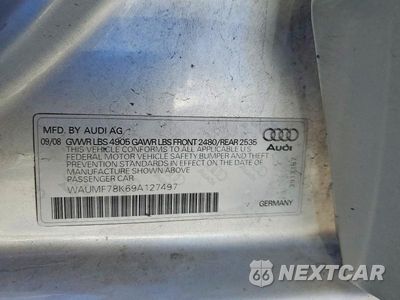 Zdjęcie 12 z 12 samochodu: 2009 AUDI A4 PRESTIGE VIN:WAUMF78K69A127497 - miniatura