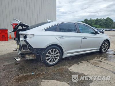 Trzecie zdjęcie samochodu z tyłu: 2016 HYUNDAI SONATA LIMITED VIN:5NPE34AF9GH325900 - miniatura