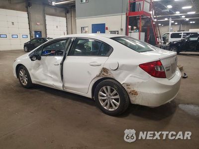 Drugie zdjęcie samochodu z przodu: 2012 HONDA CIVIC EX VIN:19XFB2F86CE039037 - miniatura