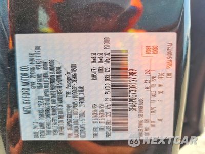 Zdjęcie 12 z 12 samochodu: 2013 FORD FUSION S VIN:3FA6P0G73DR127989 - miniatura