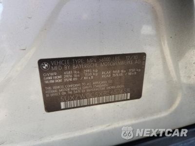 Zdjęcie 13 z 13 samochodu: 2011 BMW X5 XDRIVE35D VIN:5UXZW0C5XBL657658 - miniatura
