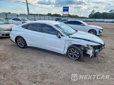 Czwarte zdjęcie samochodu z boku: 2021 HYUNDAI SONATA SEL VIN:5NPEL4JA7MH067988 - miniatura