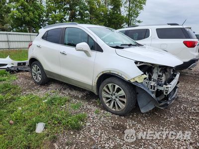 Czwarte zdjęcie samochodu z boku: 2017 BUICK ENCORE PREFERRED VIN:KL4CJASB2HB012689 - miniatura