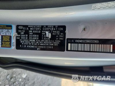 Zdjęcie 13 z 13 samochodu: 2019 KIA SEDONA EX VIN:KNDMB5C1XK6511969 - miniatura