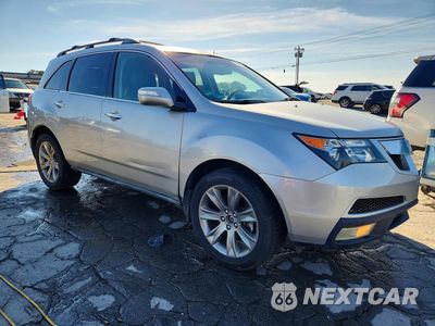 Czwarte zdjęcie samochodu z boku: 2010 ACURA MDX ADVANCE VIN:2HNYD2H59AH500572 - miniatura