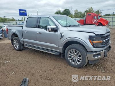 Czwarte zdjęcie samochodu z boku: 2024 FORD F150 XLT VIN:1FTFW3L84RFA57016 - miniatura
