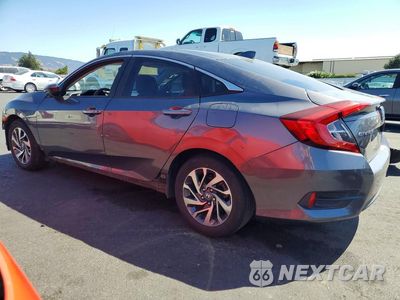 Drugie zdjęcie samochodu z przodu: 2018 HONDA CIVIC EX VIN:2HGFC2F7XJH513076 - miniatura