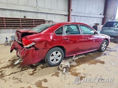 Trzecie zdjęcie samochodu z tyłu: 2009 CHEVROLET IMPALA 1LT VIN:2G1WT57N991186180 - miniatura