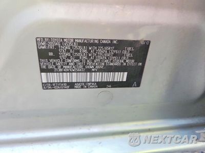 Zdjęcie 13 z 13 samochodu: 2012 TOYOTA RAV4 BASE VIN:2T3BF4DV1CW256832 - miniatura