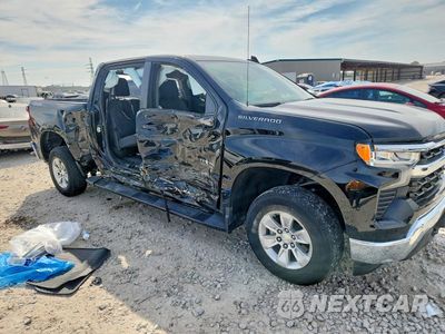 Czwarte zdjęcie samochodu z boku: 2024 CHEVROLET SILVERADO K1500 LT VIN:2GCUDDED1R1166151 - miniatura