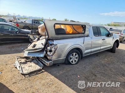 Trzecie zdjęcie samochodu z tyłu: 2021 FORD F150 SUPER CAB VIN:1FTEX1C52MFA72464 - miniatura