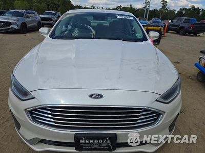 Piąte zdjęcie samochodu w środku: 2019 FORD FUSION SEL VIN:3FA6P0MU7KR263940 - miniatura