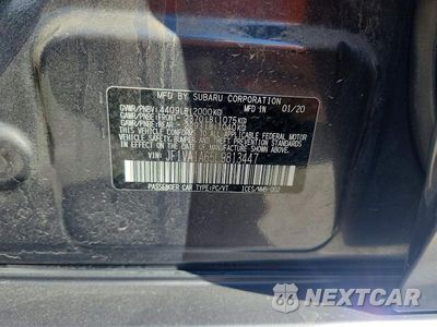 Zdjęcie 12 z 12 samochodu: 2020 SUBARU WRX VIN:JF1VA1A65L9813447 - miniatura