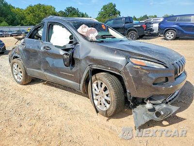 Czwarte zdjęcie samochodu z boku: 2015 JEEP CHEROKEE LIMITED VIN:1C4PJLDB5FW584927 - miniatura