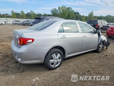 Trzecie zdjęcie samochodu z tyłu: 2010 TOYOTA COROLLA LE VIN:2T1BU4EE3AC470250 - miniatura