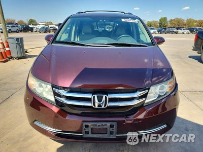 Piąte zdjęcie samochodu w środku: 2014 HONDA ODYSSEY EX VIN:5FNRL5H46EB114242 - miniatura