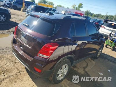 Trzecie zdjęcie samochodu z tyłu: 2021 CHEVROLET TRAX 1LT VIN:KL7CJLSB4MB329186 - miniatura