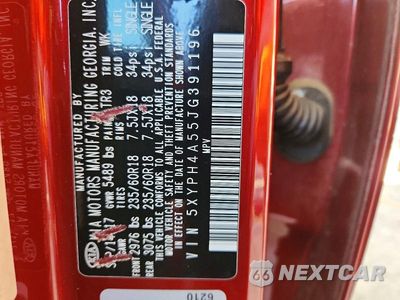Zdjęcie 13 z 13 samochodu: 2018 KIA SORENTO EX VIN:5XYPH4A55JG391196 - miniatura